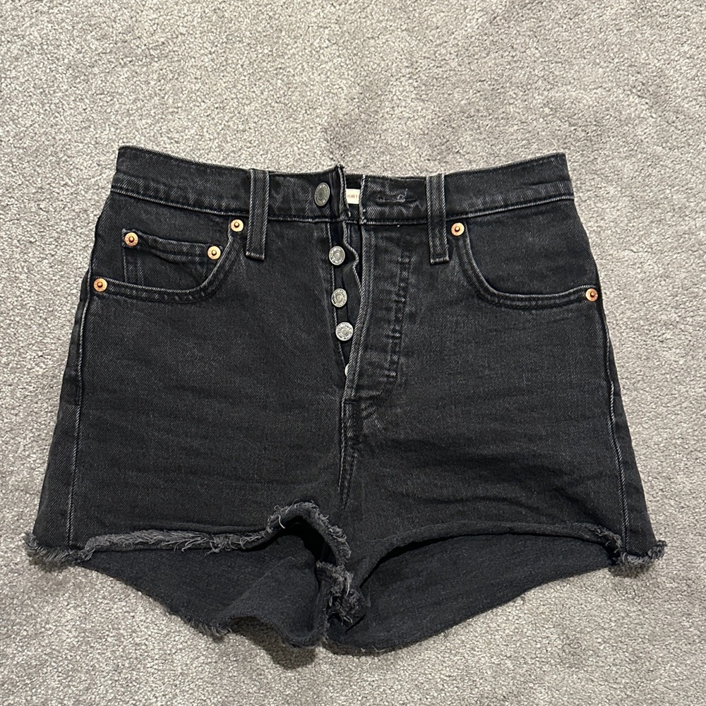 Levi’s Ribcage Denim Shorts